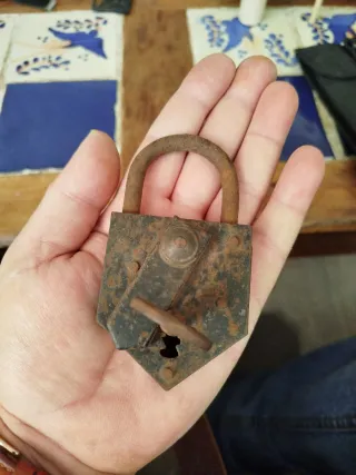 2 Candados Antiguos con Llave