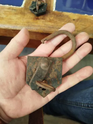 2 Candados Antiguos con Llave