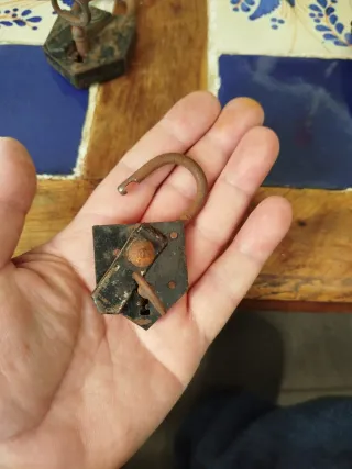 2 Candados Antiguos con Llave