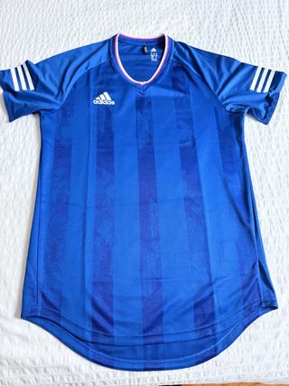Camiseta Adidas Hombre Talla M Lycra Fútbol