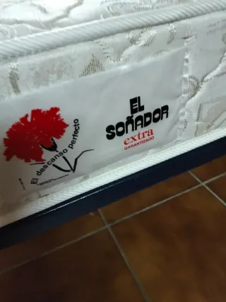 Somier Pikolin y colcchon 90 x 1'80