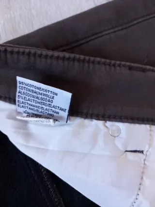 Pantaloni invernali uomo RE&X marrone