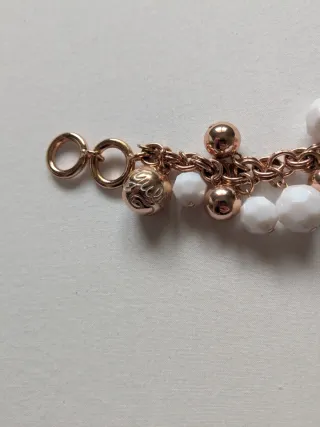 Pulsera Guess by Marciano oro rosa y blanco