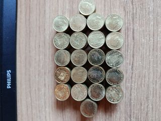 300 monedas 1 Pta. Rey 1976-1982