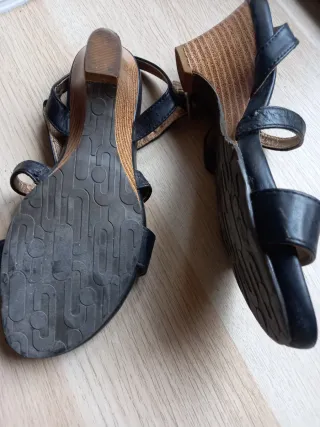 Sandalias mujer negras talla 37