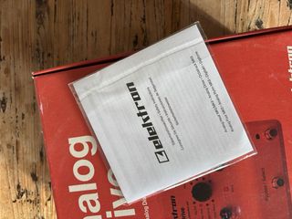 Elektron Analog Drive Pedal de Distorsión