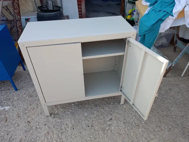 Armario metálico IKEA Kolbjörn beige