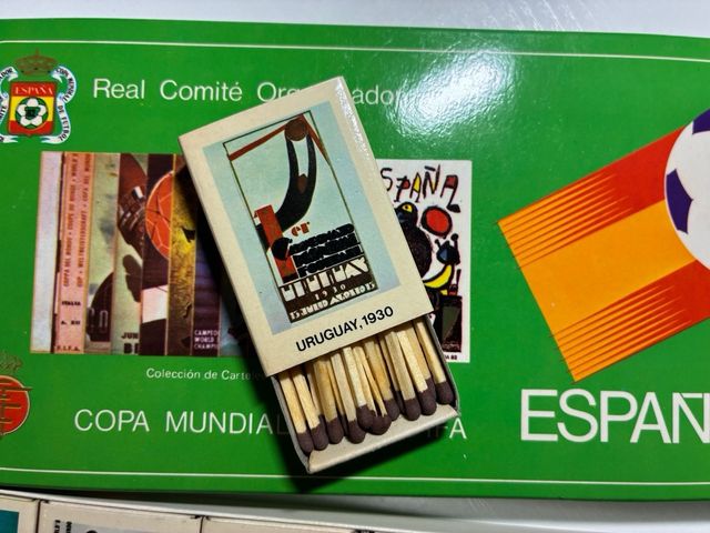 Caja Cerillas Mundial Fútbol España 82