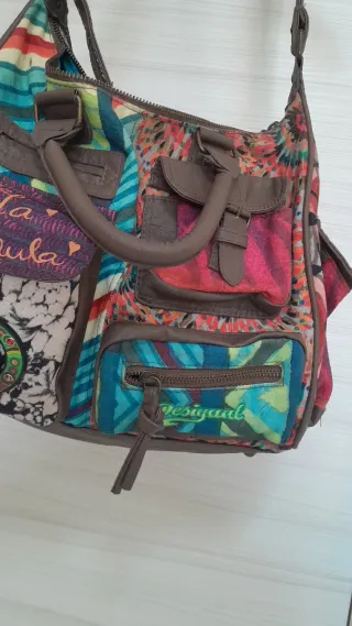 Borsa Desigual Patchwork Multicolor