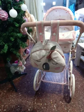 Carro Reborn Rosa 80cm