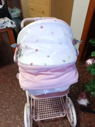Carro Reborn Rosa 80cm