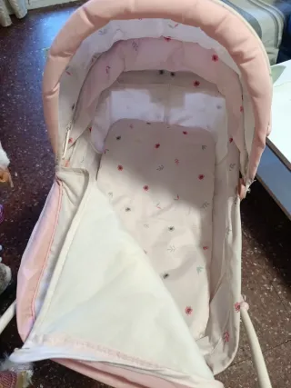 Carro Reborn Rosa 80cm
