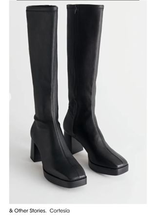 Botas altas de piel 229 Euros