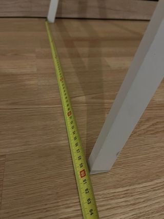 Escritorio Caballetes y tablero  Blanco Ikea