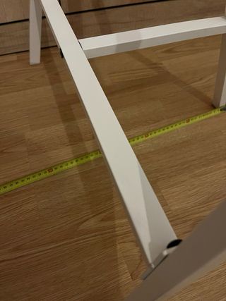 Escritorio Caballetes y tablero  Blanco Ikea