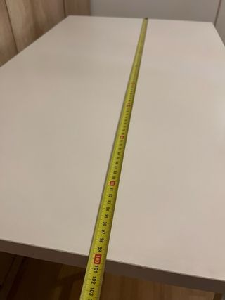 Escritorio Caballetes y tablero  Blanco Ikea