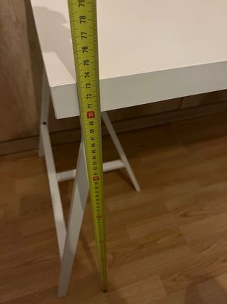 Escritorio Caballetes y tablero  Blanco Ikea