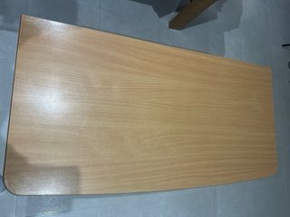 Mesa de madera maciza extensible