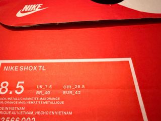 Nike Shox TL Talla 42. Precio original 170€