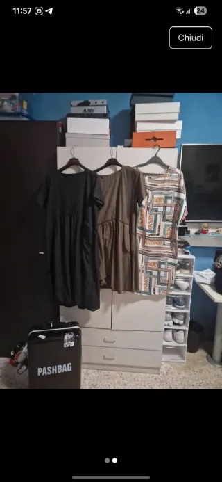 3 Abiti donna taglia unica