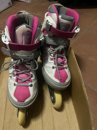 Patines en línea Oxelo FIT5 Decathlon talla 38