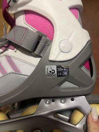 Patines en línea Oxelo FIT5 Decathlon talla 38