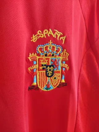 Camiseta Fútbol España Adidas Retro Talla M