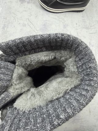 Stivali da neve neri donna n. 38