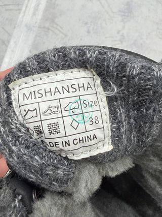 Stivali da neve neri donna n. 38