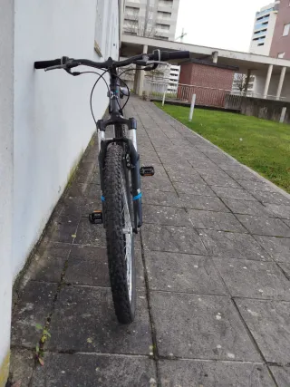 Bicicleta Rockrider ST 100 27.5 Azul/Negra