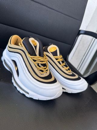 Scarpe Nike Air Max 97 Oro Bianco