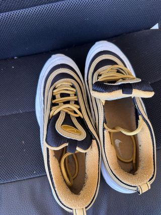 Scarpe Nike Air Max 97 Oro Bianco