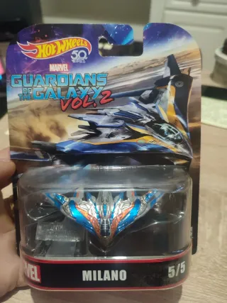 Nave Milano Guardianes Galaxia Vol. 2 Hot Wheels.