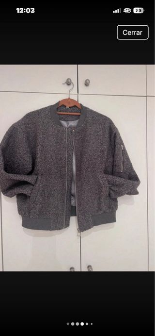 Bomber gris Zara