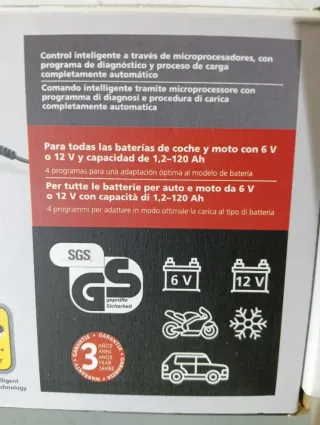 Cargador Batería Coche Ultimate Speed