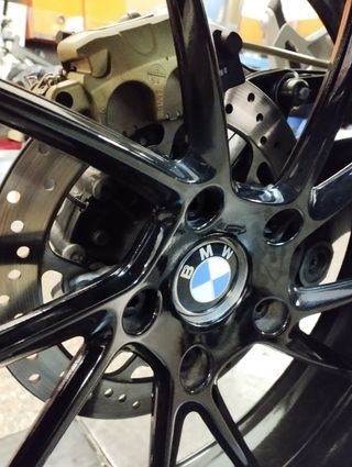 2 Tapas Embellecedor Moto Logo BMW Llanta y Cardán