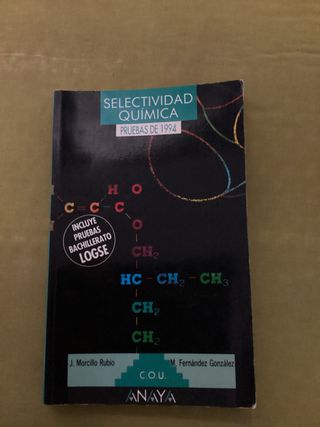 Selectividad química incluye pruebas Bachillera...