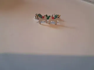 Pendientes de plata para bebé, nuevos