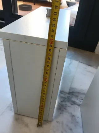 Mesitas de noche flotantes plateadas