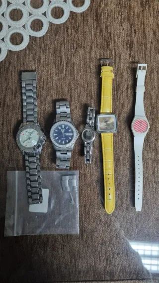Lote de 5 Relojes