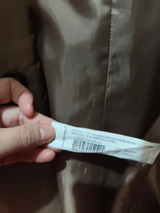 Gabardina Zara Beige