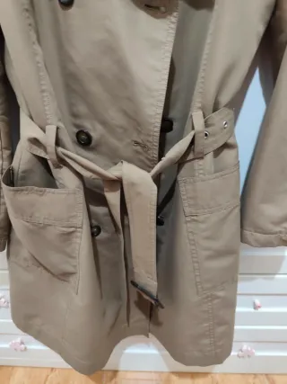 Gabardina Zara Beige