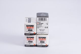4 Rollos Ilford XP2 400 135mm 36Exp Caducada