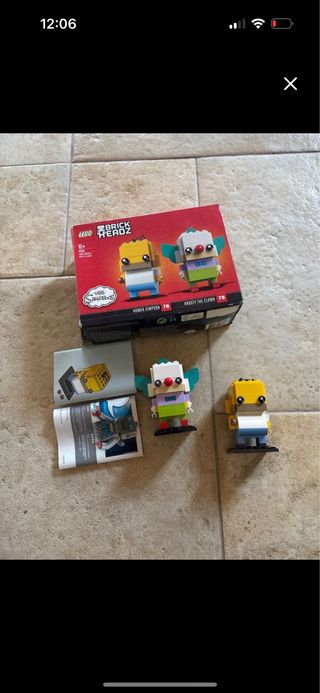 LEGO BrickHeadz The Simpsons 41832 Homer & Krusty