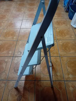 Escalera plegable aluminio 3 peldaños