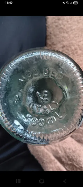 Decantador Vidrio Vintage Vetreria Etrusca