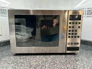 Horno Microondas Siemens Acero Inoxidable