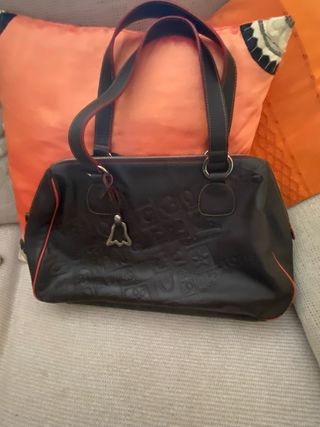 Bolso de Piel Tous Negro
