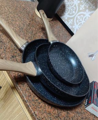 Set de 3 Sartenes Antiadherentes