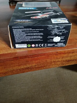 Minix Helicóptero 3.5-CH Control Infrarrojos
